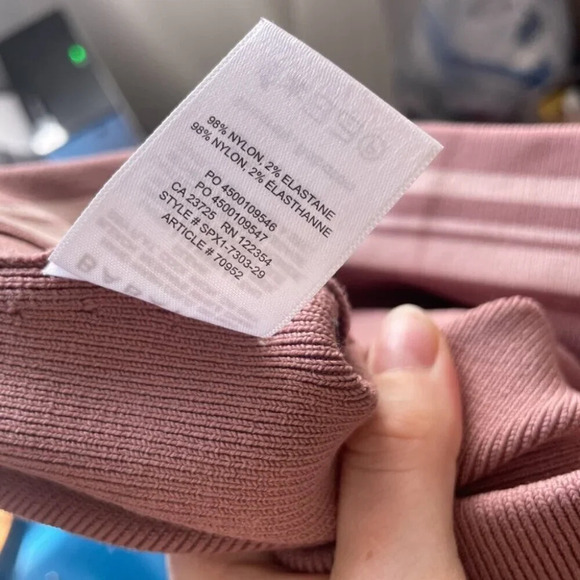 Aritzia Babaton Midi Tube Knit  Pencil Skirt Mauve Earth Size XS - Picture 7 of 7